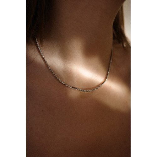 GRACE DELICATE SILVER NECKLACE