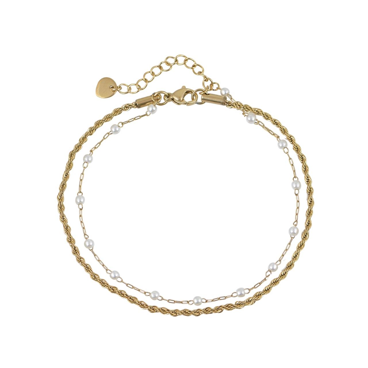 COCO PEARLS ANKLET